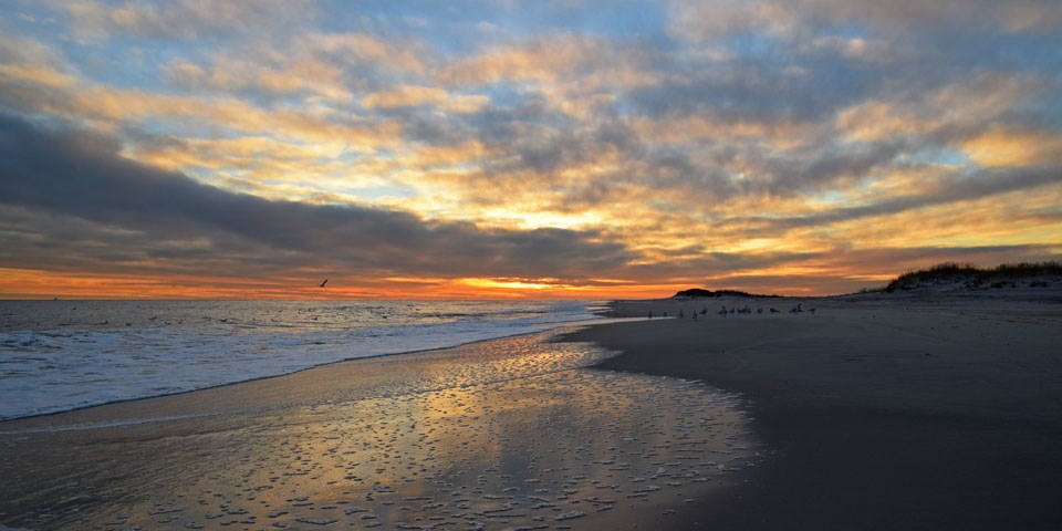 Sunset at Fire Island