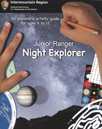 Junior Ranger Night Explorer booklet.