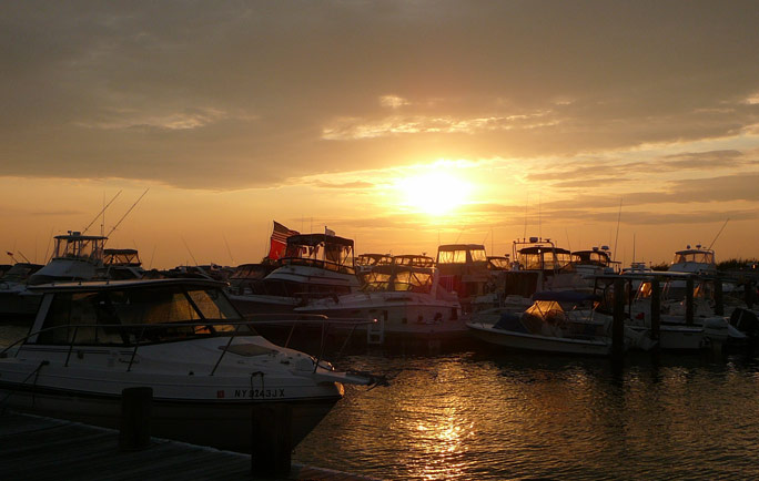 Watch-Hill-Marina-at-Sunset