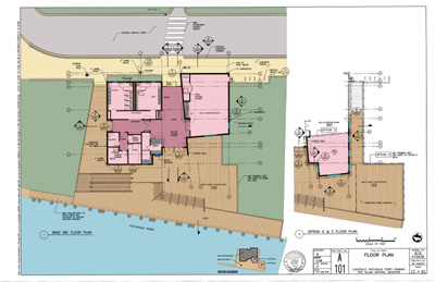 Patchogue Ferry Terminal Floor Plan, 10-15-2008.