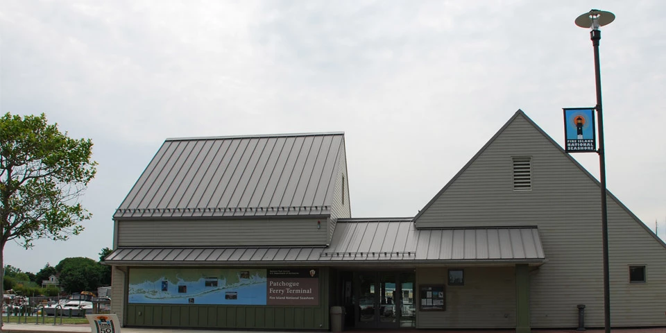 A photo of the Patchogue Ferry Terminal