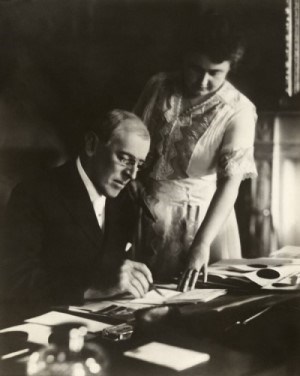 Woodrow and Edith Wilson