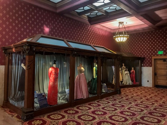 The exhibit is changed every season.