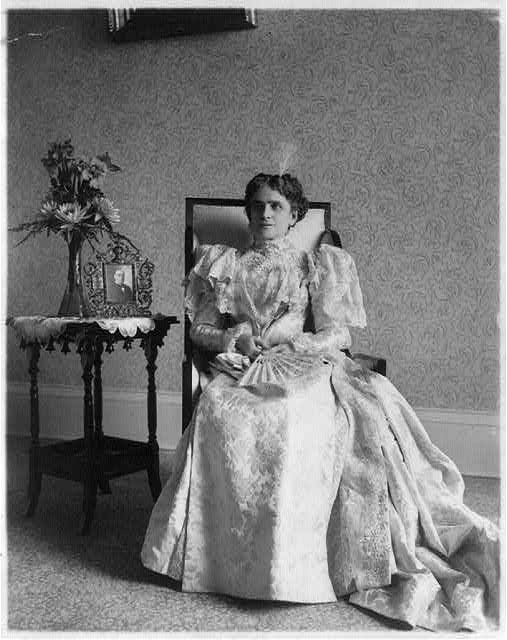 Ida McKinley at the White House