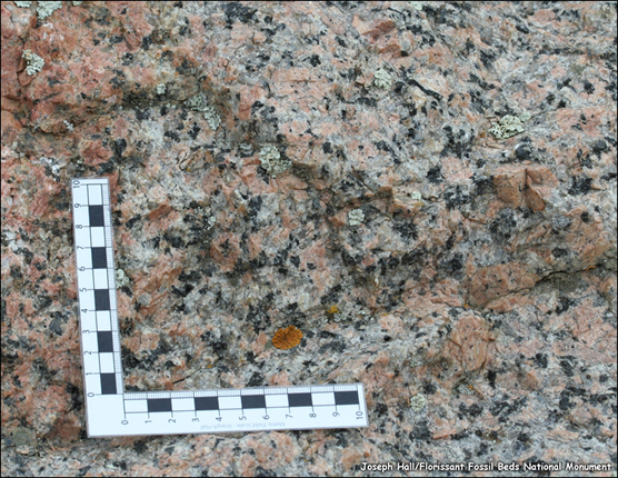 Close-up of Cripple Creek Granite