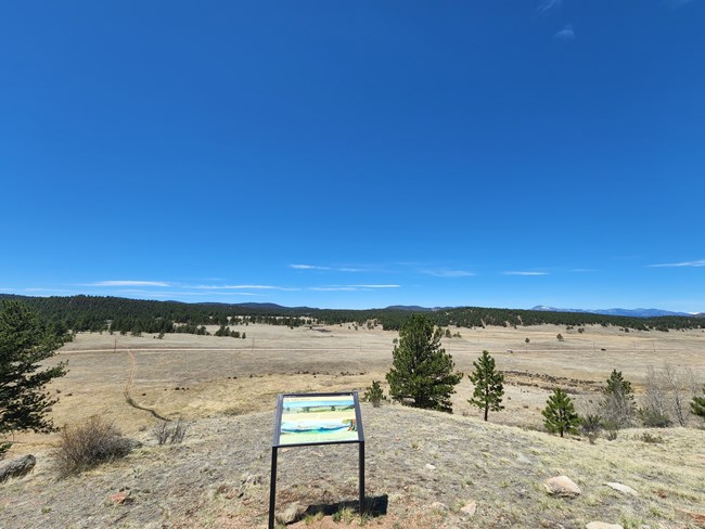 A view of the Florissant Valley