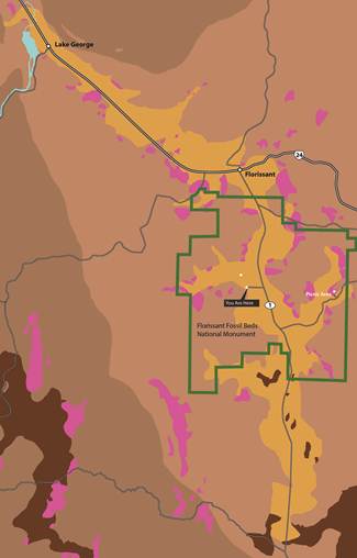 Geologic Map of Florissant