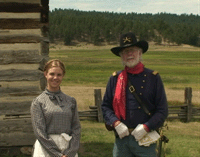 Kristine and John during Homestead Days