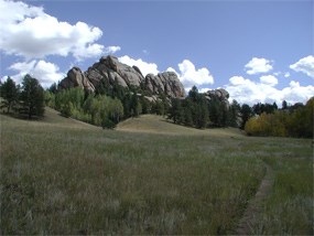View of Twin Rocks