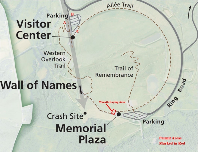 Map of Special Use Permit Areas