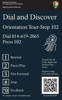 Sign - Cell Phone Tour Stop Sign - Cell Phone Tour Stop