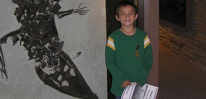 a proud Jr. Ranger a proud Jr. Ranger