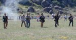 Live fire demonstration at Fort Davis NHS.