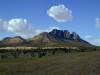 Photo of the Davis Mountains west of Fort Davis National Historic Site.