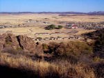 View of Fort Davis from one of the walking trails.