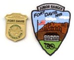 Picture of Jr. Ranger badge and patch.