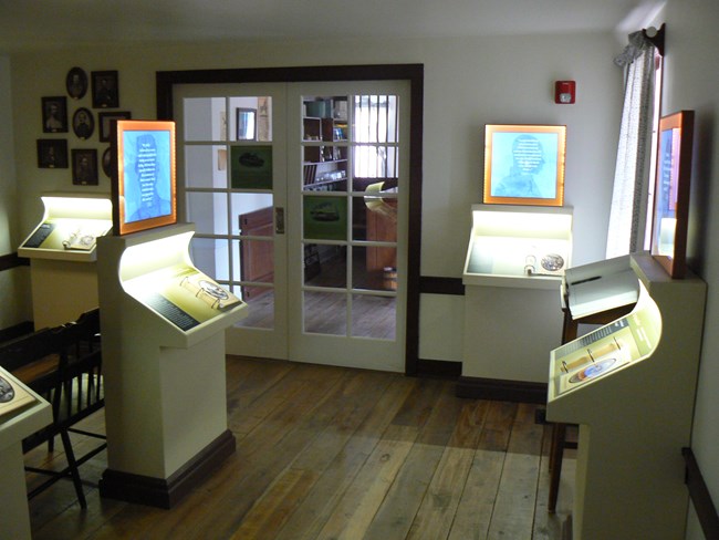 New exhibits at the Dover Hotel