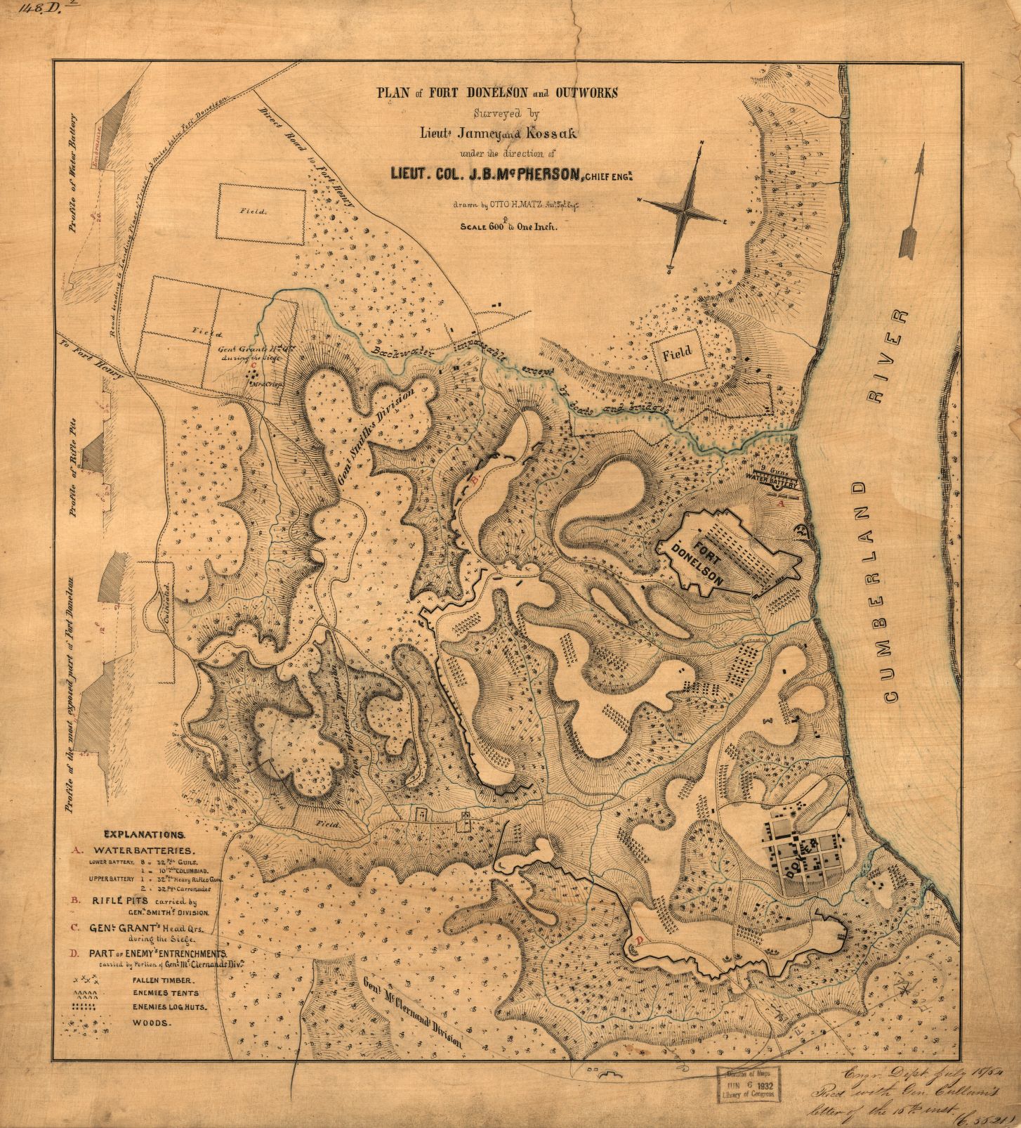 The Battle Fort Donelson National Battlefield (U.S. National Park