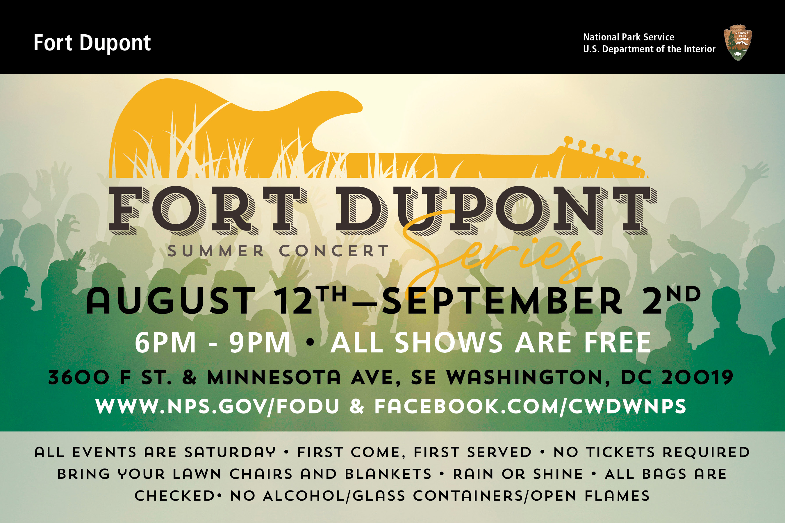 Fort Dupont Park Concerts 2025 Lineup Teddi