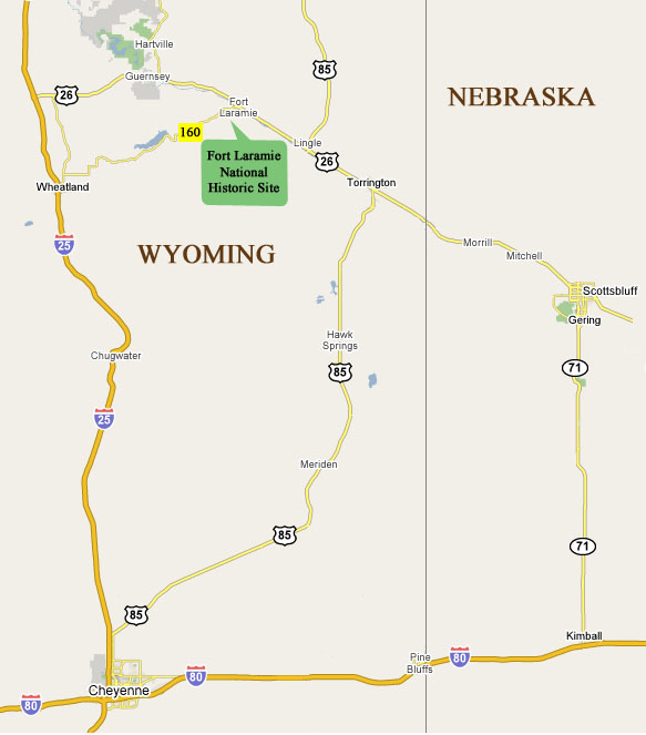 How Far is Laramie Wyoming from Cheyenne Wyoming  