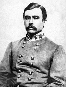 Historic photo of man in Confederate general's uniform