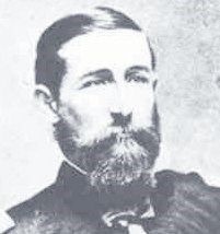 Black & white photograph of Julius Hayden