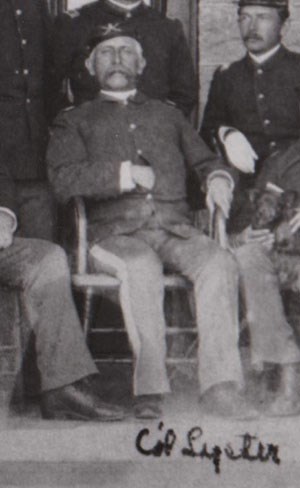 Black & white photo of William Lyster