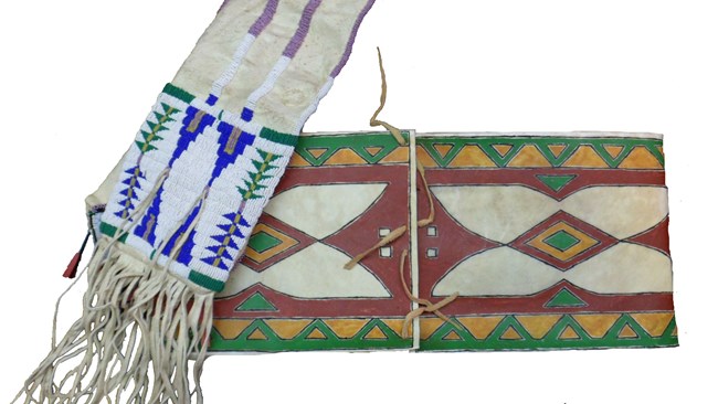 Image of Plains Indian carry cases.