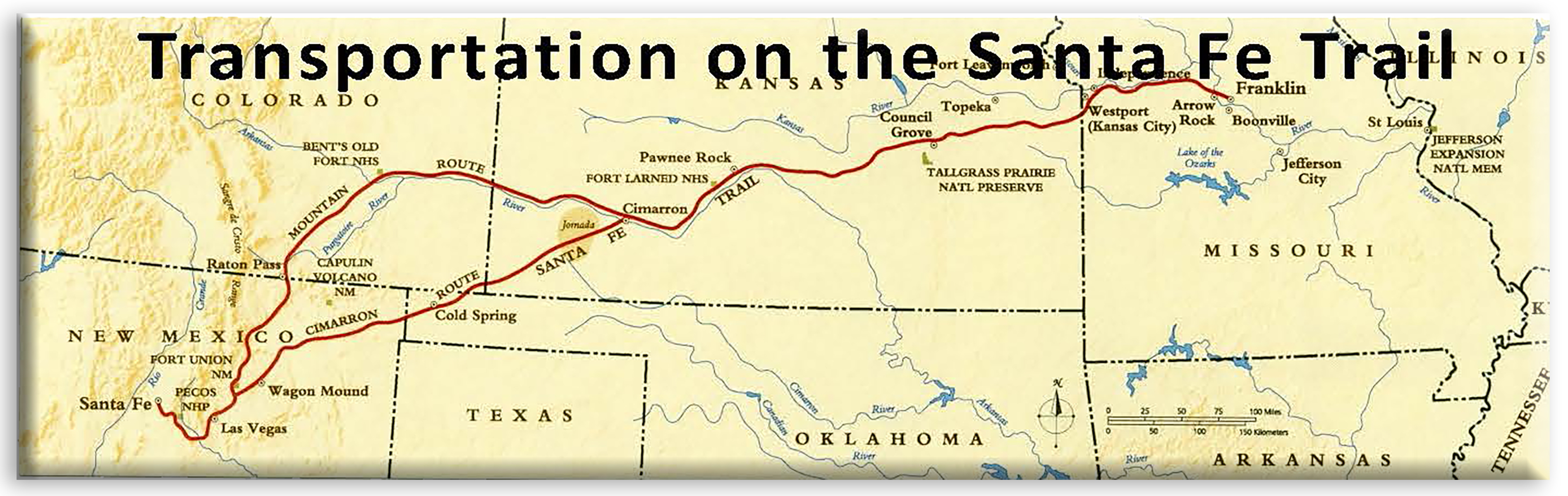 Transportation on the Santa Fe Trail Fort Larned National Historic
