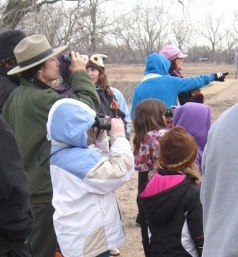 Birding at the fort