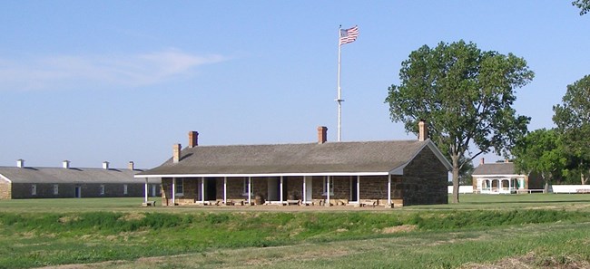Fort Larned Shops Building
