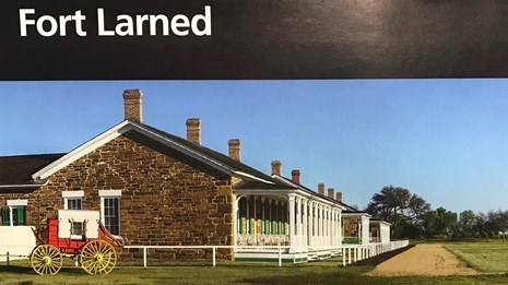 Cover of the Fort Larned park brochure