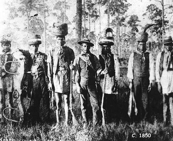 Florida Seminoles c.1850