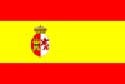 Spain's flag during the Second Spanish Period