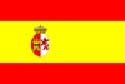 Spain's flag during the Second Spanish Period Spain's flag during the Second Spanish Period