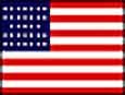 American Flag during Florida's Territorial Period.