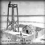 Artist's conception of one of the early, wooden watchtowers as described in a 1671 document.