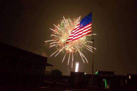 Fireworks over Fort McHenry Fireworks over Fort McHenry