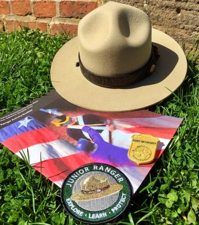 Junior Ranger badge hat
