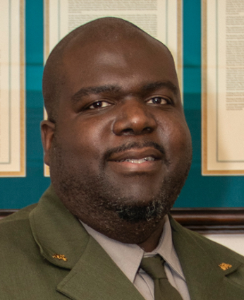 Robert Stewart Portrait of Robert Stewart in NPS uniform