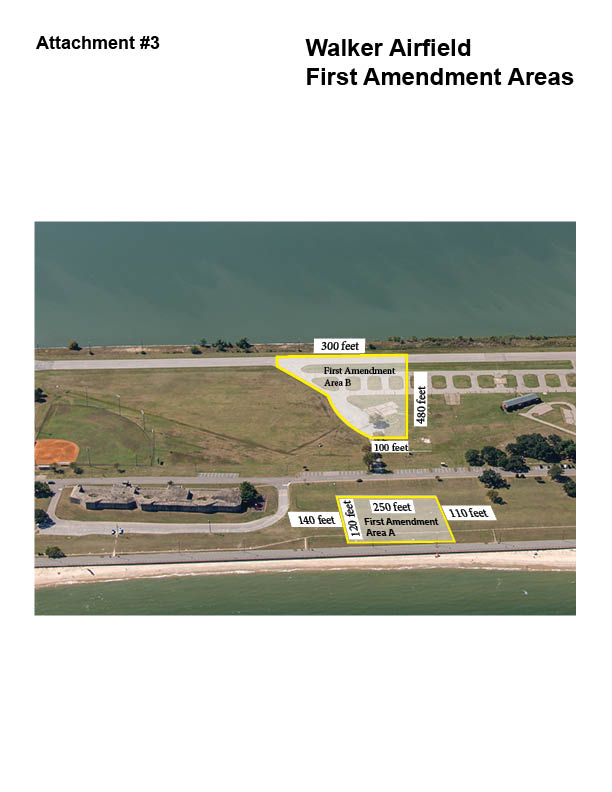 Attachment 3 First Amendment Areas Map FY26
