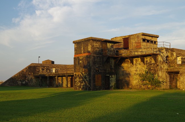 Battery Church at Sunset