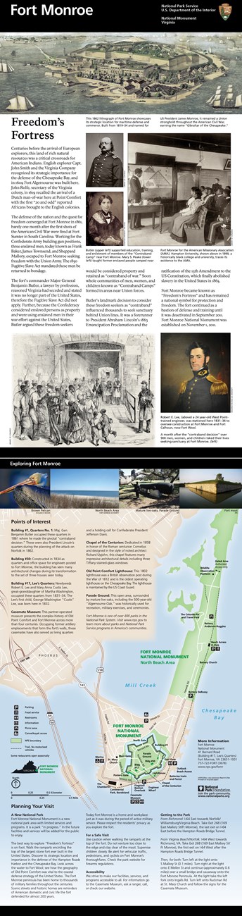 Fort Monroe Park Brochure