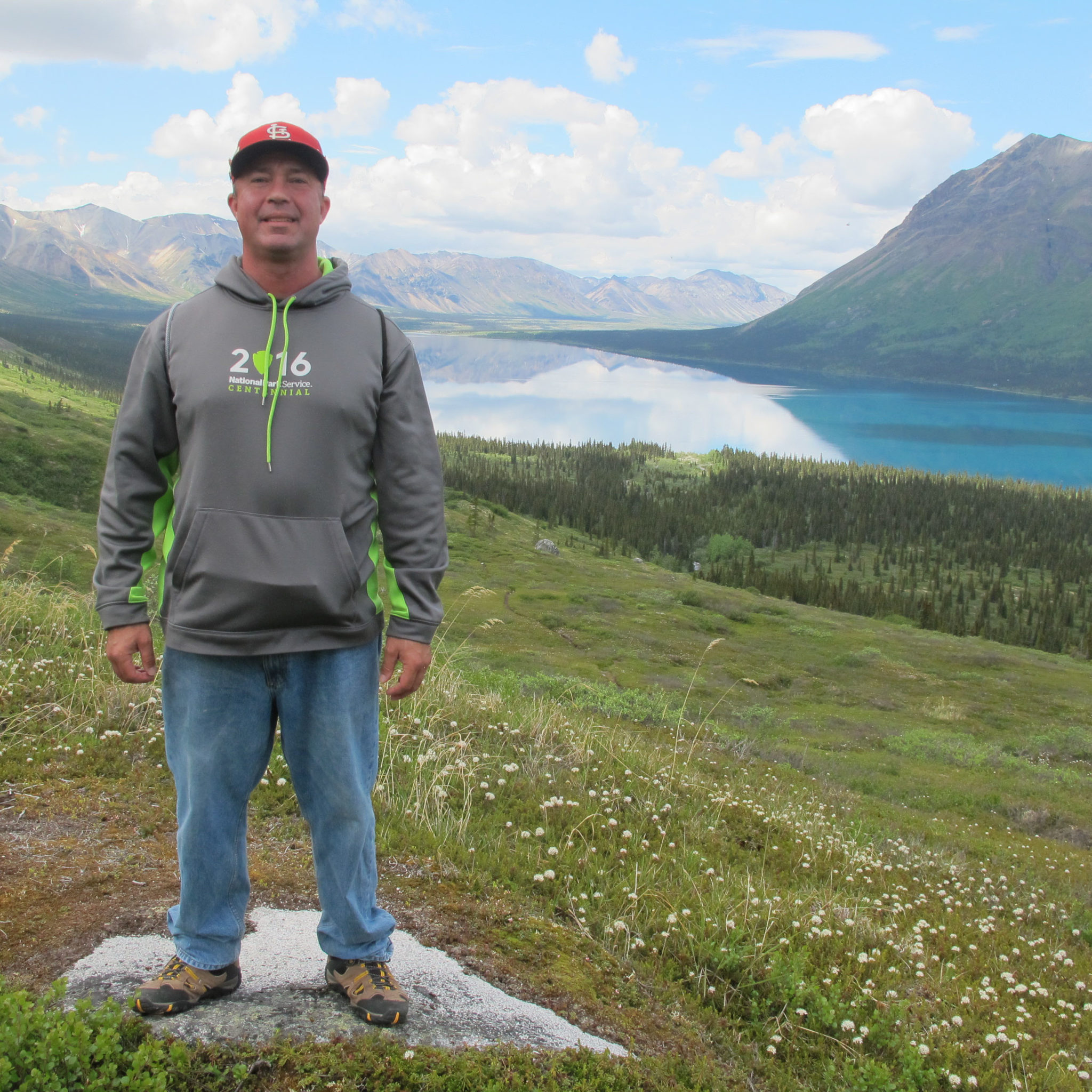 David Kroese Image of David Kroese standing in front of rugged mountains