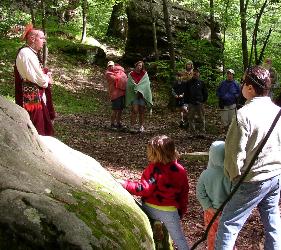 Interpretive program at Jumonville