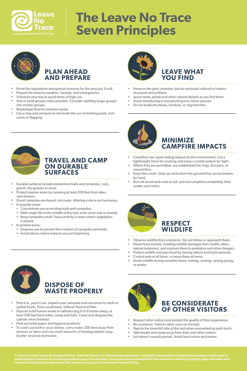 Seven Principles of Leave No Trace