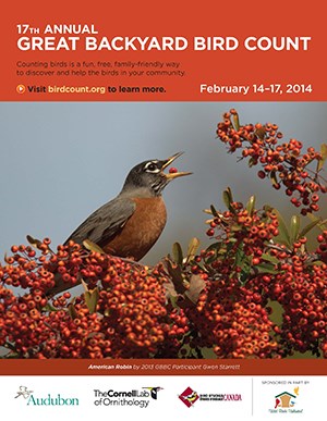2014 Great Backyard Bird Count 2014 Great Backyard Bird Count