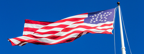 34 Star Flag Flies Above Fort Pulaski
