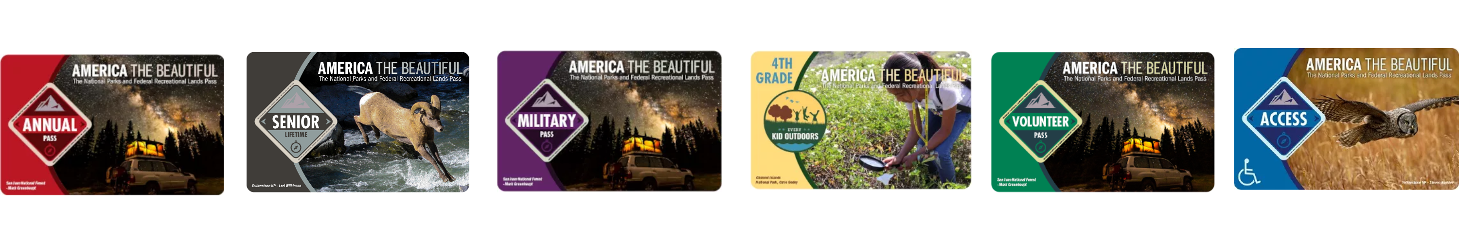 America the Beautiful Interagency Passes