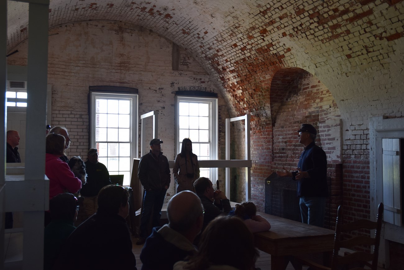 Learn more about Fort Pulaski through Ranger led tours.